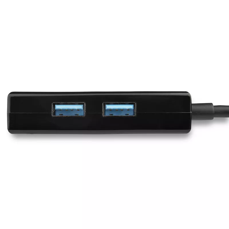 StarTech.com USB–Ethernet adapteris, USB 3.0 uz 10/100/1000 Gigabit Ethernet LAN pārveidotājs klēpjdatoriem, 11,8 collu/30 cm pievienots kabelis, USB–RJ45 adapteris, NIC adapteris, USB tīkla adapteris
