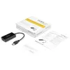 StarTech.com USB–Ethernet adapteris, USB 3.0 uz 10/100/1000 Gigabit Ethernet LAN pārveidotājs klēpjdatoriem, 11,8 collu/30 cm pievienots kabelis, USB–RJ45 adapteris, NIC adapteris, USB tīkla adapteris