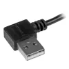 StarTech.com Micro-USB kabelis ar taisnleņķa savienotājiem - M/M - 2 m (6 pēdas)