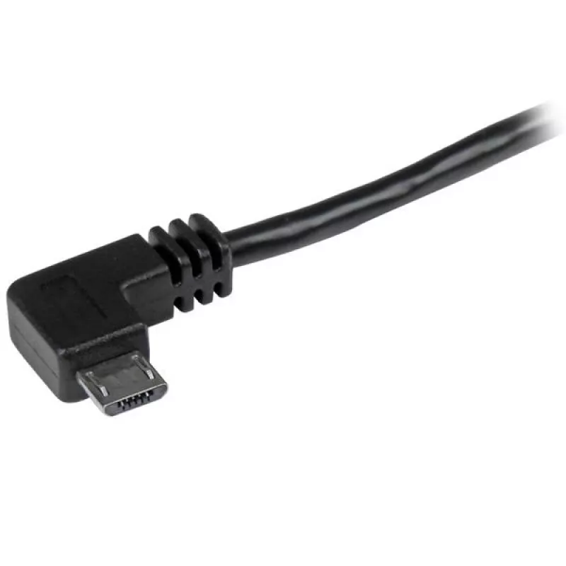 StarTech.com Micro-USB kabelis ar leņķveida savienotājiem - vīr./vīr. - 1 m (3 pēdas)