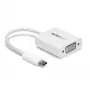 StarTech.com USB-C uz VGA adapteris - Balts, 3.2 Gen 1 (3.1 Gen 1), USB Type-C, VGA (D-Sub) izeja, 1920 x 1200 pikseļi