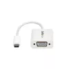 StarTech.com USB-C uz VGA adapteris - Balts, 3.2 Gen 1 (3.1 Gen 1), USB Type-C, VGA (D-Sub) izeja, 1920 x 1200 pikseļi