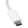 StarTech.com USB-C uz DisplayPort adapteris - 4K 60Hz/8K 30Hz - USB Type-C uz DP 1.4 HBR2 adaptera sargspraudnis - kompakts USB-C (DP Alt Mode) monitora video pārveidotājs - Thunderbolt 3 saderīgs - balts