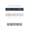 StarTech.com USB-C uz DisplayPort adapteris - 4K 60Hz/8K 30Hz - USB Type-C uz DP 1.4 HBR2 adaptera sargspraudnis - kompakts USB-C (DP Alt Mode) monitora video pārveidotājs - Thunderbolt 3 saderīgs - balts