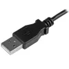 StarTech.com Micro-USB uzlādes un sinhronizācijas kabelis V/V - kreisā leņķa Micro-USB - 24 AWG - 2 m