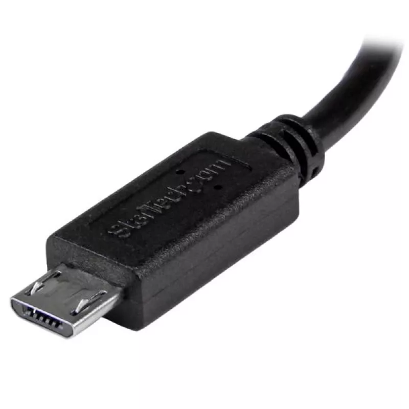 StarTech.com USB OTG kabelis - Micro USB uz Mini USB - vīr./vīr. - 8 collas