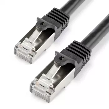 StarTech.com Cat6 komutācijas kabelis - ekranēts (SFTP) - 1 m, melns