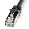 StarTech.com Cat6 komutācijas kabelis - ekranēts (SFTP) - 1 m, melns