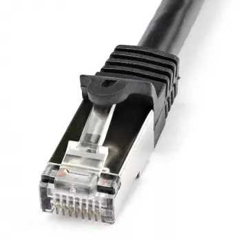 StarTech.com Cat6 komutācijas kabelis - ekranēts (SFTP) - 1 m, melns