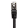 StarTech.com Cat6 komutācijas kabelis - ekranēts (SFTP) - 1 m, melns