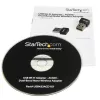 StarTech.com USB Wi-Fi adapteris - AC600 - divjoslu nano bezvadu adapteris