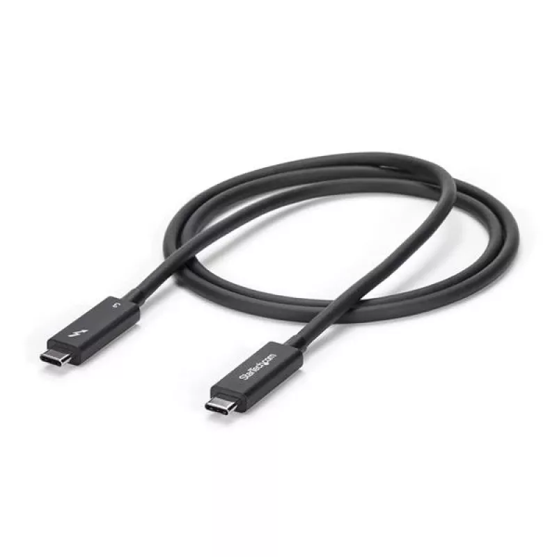 StarTech.com 1 m Thunderbolt 3 kabelis ar 100 W strāvas padevi — 40 Gbps