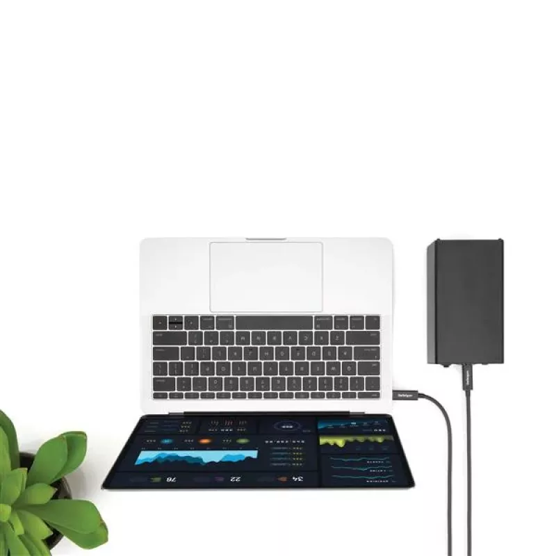 StarTech.com 1 m Thunderbolt 3 kabelis ar 100 W strāvas padevi — 40 Gbps