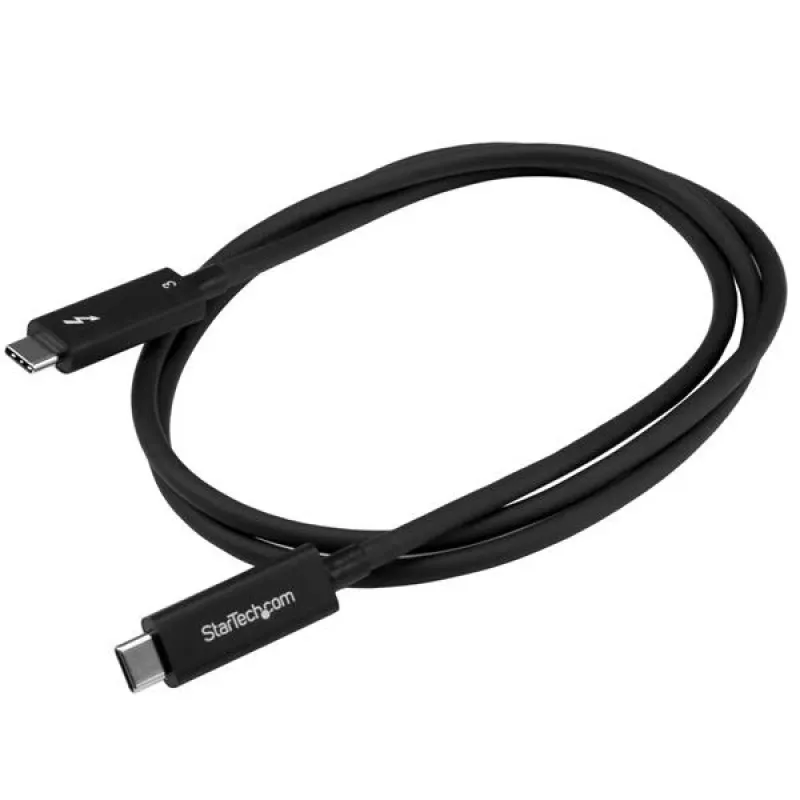 StarTech.com 1 m Thunderbolt 3 kabelis ar 100 W strāvas padevi — 40 Gbps
