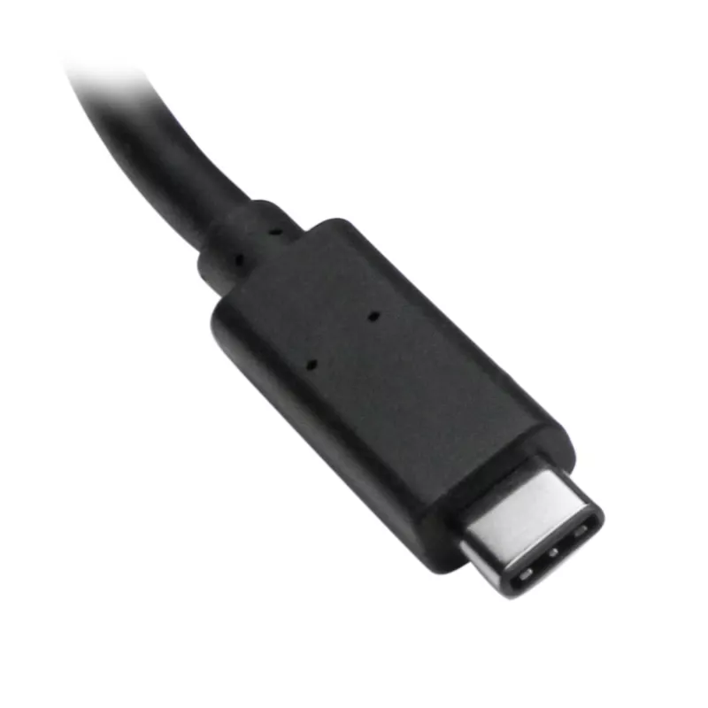 StarTech.com 3-portu USB 3.0 centrmezgls ar Gigabit Ethernet – USB-C – komplektā barošanas adapteris~3-portu USB-C centrmezgls ar Gigabit Ethernet – USB-C uz 3x USB-A – USB 3.0 (5 Gbps) – komplektā barošanas adapteris