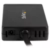 StarTech.com 3-portu USB 3.0 centrmezgls ar Gigabit Ethernet – USB-C – komplektā barošanas adapteris~3-portu USB-C centrmezgls ar Gigabit Ethernet – USB-C uz 3x USB-A – USB 3.0 (5 Gbps) – komplektā barošanas adapteris
