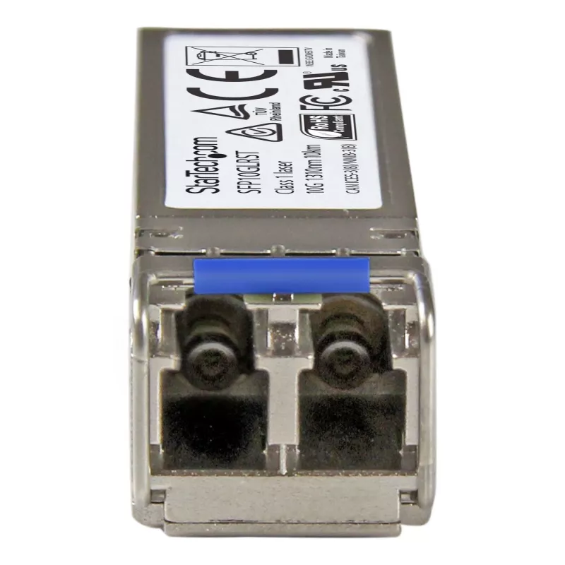 StarTech.com Cisco SFP-10G-LR saderīgs SFP+ raiduztvērēja modulis - 10GBASE-LR~Cisco SFP-10G-LR saderīgs SFP+ modulis - 10GBASE-LR - 10 GbE vienmoda optiskās šķiedras SMF optiskais raiduztvērējs - 10 GE Gigabit Ethernet SFP+ - LC 10 km - 1310 nm - DDM Cisco Firepower, ASR9000, C9300