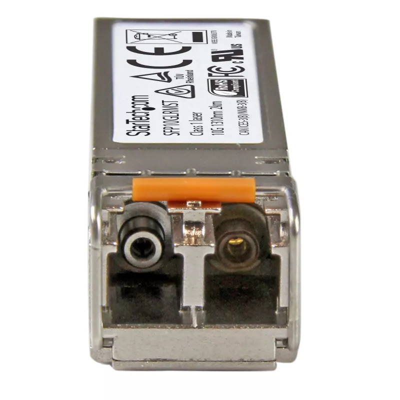 StarTech.com Cisco SFP-10G-LRM saderīgs SFP+ raiduztvērēja modulis – 10GBASE-LRM~Cisco SFP-10G-LRM saderīgs SFP+ modulis – 10GBASE-LRM – 10GbE daudzmodu optiskās šķiedras MMF optiskais raiduztvērējs – 10GE Gigabit Ethernet SFP+ – LC 200m – 1310nm – DDM Cisco Firepower, ASR9000, C9300