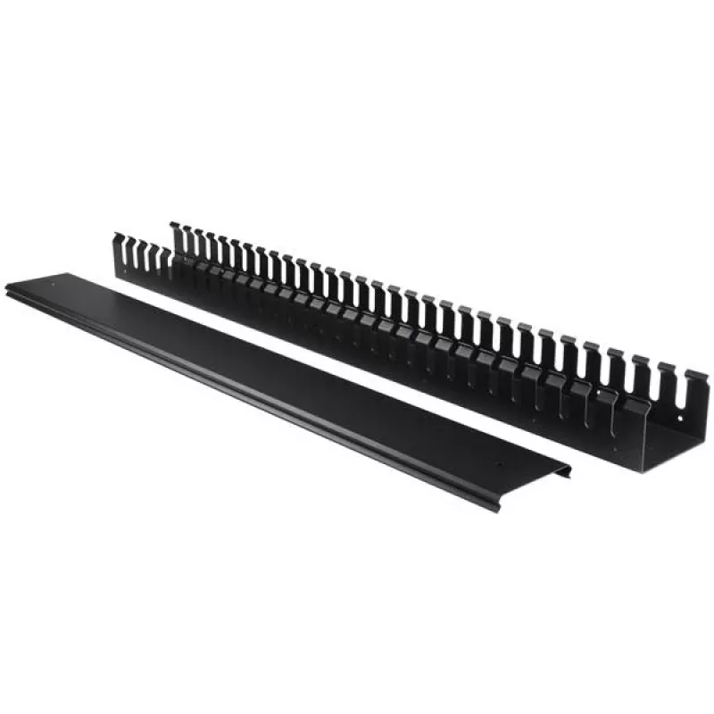 StarTech.com vertikālais kabeļu organizators ar pirkstu kanāliem – 0U – 3 pēdas