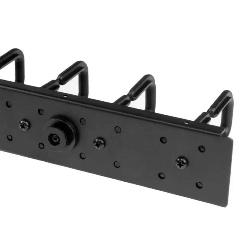 StarTech.com vertikālais kabeļu organizators ar D-gredzena āķiem - 0U - 6 pēdas
