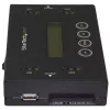 StarTech.com 1:1 autonomais cietā diska dublētājs un dzēsējs, USB zibatmiņas un SATA HDD/SSD disku klonētājs un dzēsējs, LCD displejs, TAA atbilstošs, neatkarīgs no OS