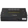 StarTech.com 1:1 autonomais cietā diska dublētājs un dzēsējs, USB zibatmiņas un SATA HDD/SSD disku klonētājs un dzēsējs, LCD displejs, TAA atbilstošs, neatkarīgs no OS