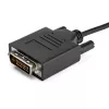 StarTech.com 6,6 pēdu (2 m) USB-C–DVI kabelis – 1920 x 1200 – melns