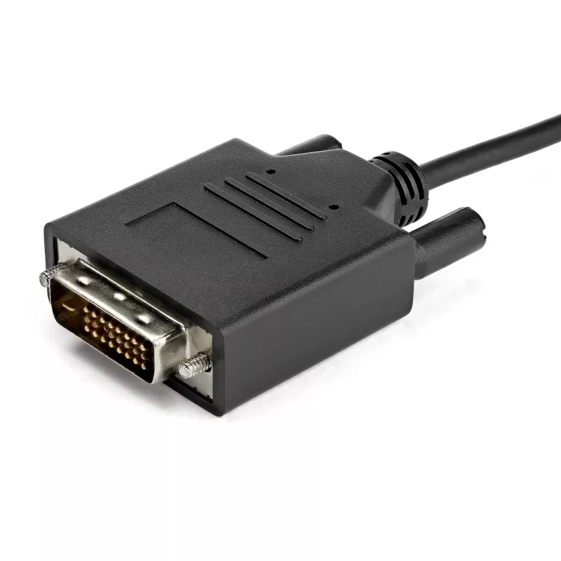 StarTech.com 6,6 pēdu (2 m) USB-C–DVI kabelis – 1920 x 1200 – melns
