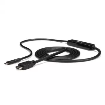 StarTech.com 3 pēdas (1 m) USB-C uz HDMI kabelis - 4K 30 Hz USB Type-C uz HDMI video displeja pārveidotājs - USB-C DP Alt Mode uz HDMI monitora adaptera vads - Thunderbolt saderīgs