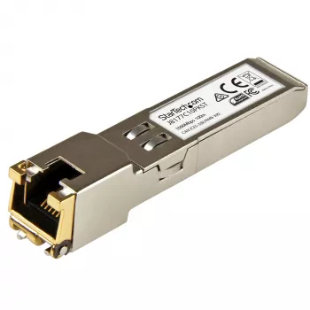 StarTech.com HP J8177C saderīgs SFP raiduztvērēja modulis - 1000BASE-T - 10 komplekts~10 komplekts HPE J8177C saderīgs SFP modulis - 1000BASE-T - SFP uz RJ45 Cat6/Cat5e - 1GE Gigabit Ethernet SFP - RJ-45 100m - HPE 1810, 1820, 2530