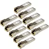 StarTech.com HP J8177C saderīgs SFP raiduztvērēja modulis - 1000BASE-T - 10 komplekts~10 komplekts HPE J8177C saderīgs SFP modulis - 1000BASE-T - SFP uz RJ45 Cat6/Cat5e - 1GE Gigabit Ethernet SFP - RJ-45 100m - HPE 1810, 1820, 2530