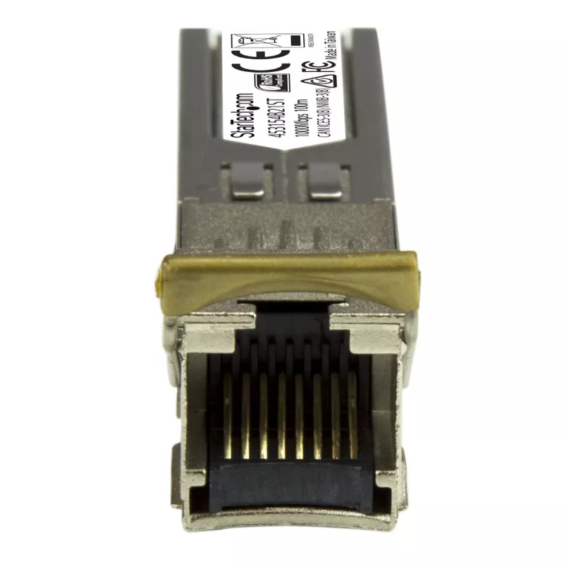 StarTech.com Gigabit Copper RJ45 SFP raiduztvērējs Module - HP 453154-B21 Saderīga~HPE 453154-B21 Saderīga SFP Module - 1000BASE-T - SFP to RJ45 Cat6/Cat5e - 1GE Gigabit Ethernet SFP - RJ-45 100m - HPE 6120XG, 6120G, Flex Fabric