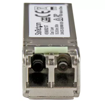 StarTech.com 10 Gigabit šķiedras SFP+ raiduztvērēja modulis - HP 455883-B21 saderīgs - MM LC ar DDM - 300 m~HPE 455883-B21 saderīgs SFP+ modulis - 10GBASE-SR - 10GbE daudzmodu šķiedras optiskais raiduztvērējs - 10GE Gigabit Ethernet SFP+ - LC 300m - 850nm - DDM HPE 6120XG, 6120G, Flex Fabric