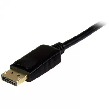 StarTech.com 16 pēdu (5 m) DisplayPort–HDMI kabelis – 4K 30 Hz – DisplayPort–HDMI adaptera kabelis – DP 1.2–HDMI monitora kabeļa pārveidotājs – fiksējošs DP savienotājs – pasīvs DP–HDMI vads