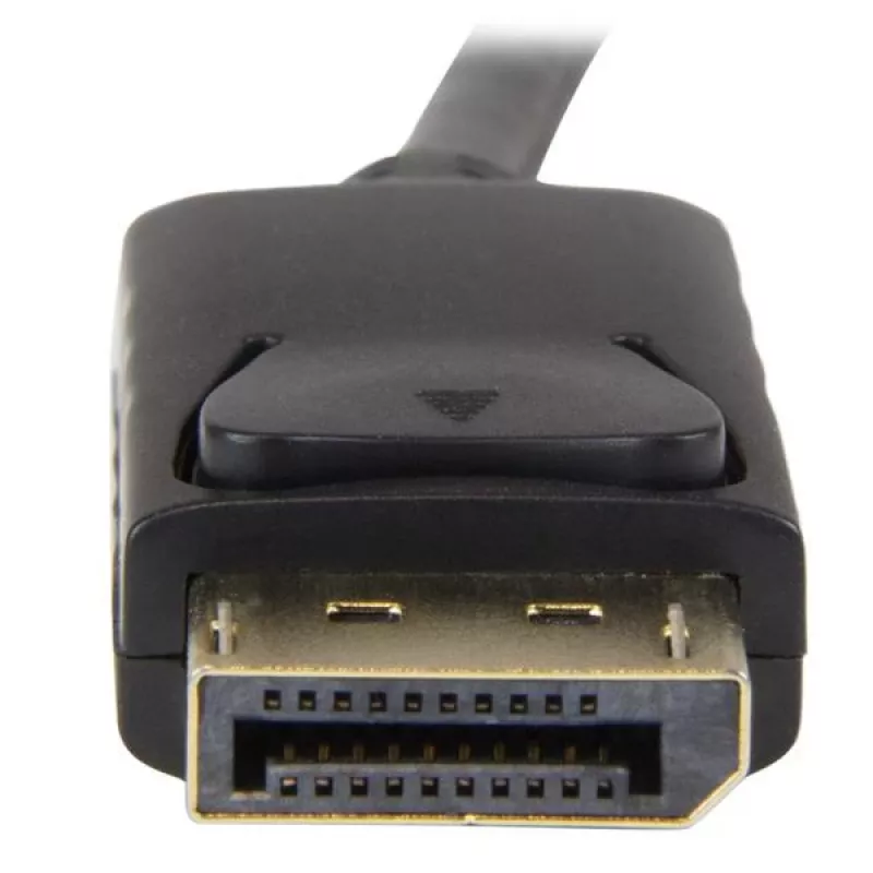 StarTech.com 16 pēdu (5 m) DisplayPort–HDMI kabelis – 4K 30 Hz – DisplayPort–HDMI adaptera kabelis – DP 1.2–HDMI monitora kabeļa pārveidotājs – fiksējošs DP savienotājs – pasīvs DP–HDMI vads