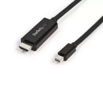 StarTech.com 10 pēdas (3 m) Mini DisplayPort uz HDMI kabelis - 4K 30 Hz video - mDP uz HDMI adaptera kabelis - Mini DP vai Thunderbolt 1/2 Mac/PC uz HDMI monitors/displejs - mDP uz HDMI pārveidotāja vads