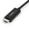 StarTech.com 10 pēdas (3 m) Mini DisplayPort uz HDMI kabelis - 4K 30 Hz video - mDP uz HDMI adaptera kabelis - Mini DP vai Thunderbolt 1/2 Mac/PC uz HDMI monitors/displejs - mDP uz HDMI pārveidotāja vads