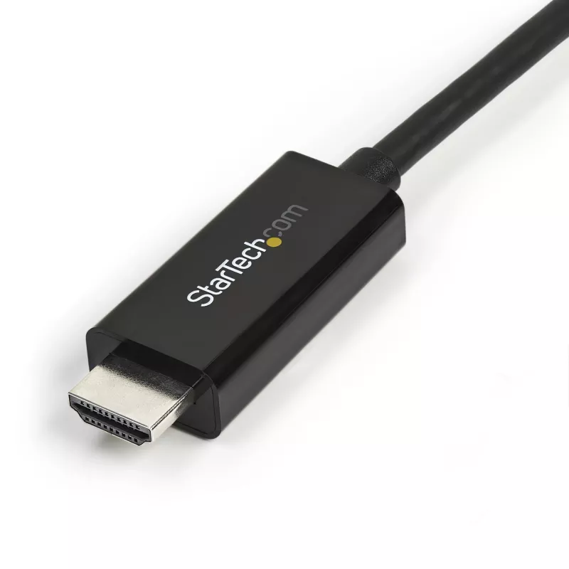 StarTech.com 10 pēdas (3 m) Mini DisplayPort uz HDMI kabelis - 4K 30 Hz video - mDP uz HDMI adaptera kabelis - Mini DP vai Thunderbolt 1/2 Mac/PC uz HDMI monitors/displejs - mDP uz HDMI pārveidotāja vads