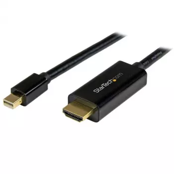 StarTech.com 15 pēdas (5 m) Mini DisplayPort uz HDMI kabelis - 4K 30Hz video - mDP uz HDMI adaptera kabelis - Mini DP vai Thunderbolt 1/2 Mac/PC uz HDMI monitors/displejs - mDP uz HDMI pārveidotāja vads