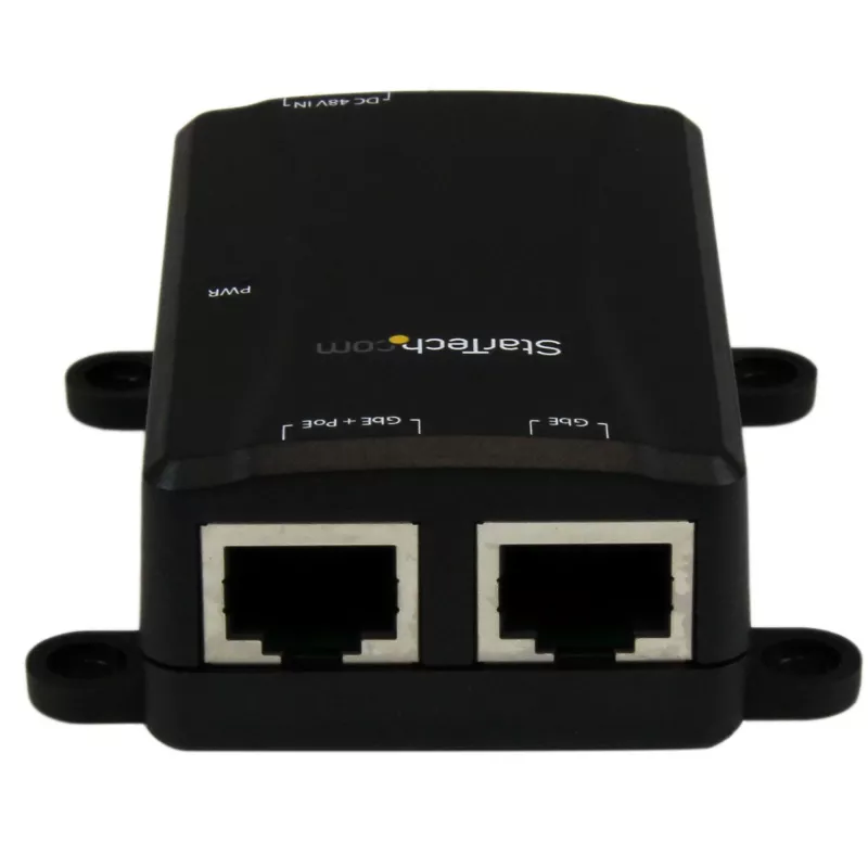 StarTech.com 1 porta gigabitu starpposma iekārta - PoE+ inžektors - 802.3at un 802.3af