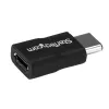 StarTech.com USB-C uz Micro-USB adapteris - V/S - USB 2.0, USB 2.0 Type-C, USB 2.0 Micro-B, melns