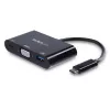 StarTech.com USB-C VGA daudzportu adapteris - USB 3.0 ports - 60W PD