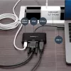 StarTech.com USB-C VGA daudzportu adapteris - USB 3.0 ports - 60W PD