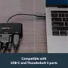 StarTech.com USB-C VGA daudzportu adapteris - USB 3.0 ports - 60W PD