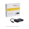 StarTech.com USB-C VGA daudzportu adapteris - USB 3.0 ports - 60W PD