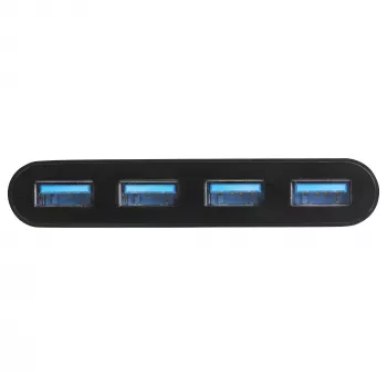 StarTech.com 4 portu USB-C centrmezgls - USB-C uz 4x USB-A - USB 3.0 centrmezgls - barots no kopnes~4 portu USB-C centrmezgls - USB-C uz 4x USB-A - USB 3.0 centrmezgls - 5Gbps - barots no kopnes