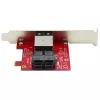 StarTech.com Mini-SAS adapteris - Dual SFF-8643 uz SFF-8644 - ar pilna un zema profila kronšteiniem - 12 Gbps