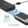 StarTech.com 4 nodalījumu SSD/HDD cieto disku dzēšanas ierīce - 2,5 collu un 3,5 collu SATA - bez resursdatora autonoma droša dzēšana ārējais disku sanitizētājs - 9 dzēšanas režīmi - RS232 printera ports - atbilst NIST/DOD un TAA