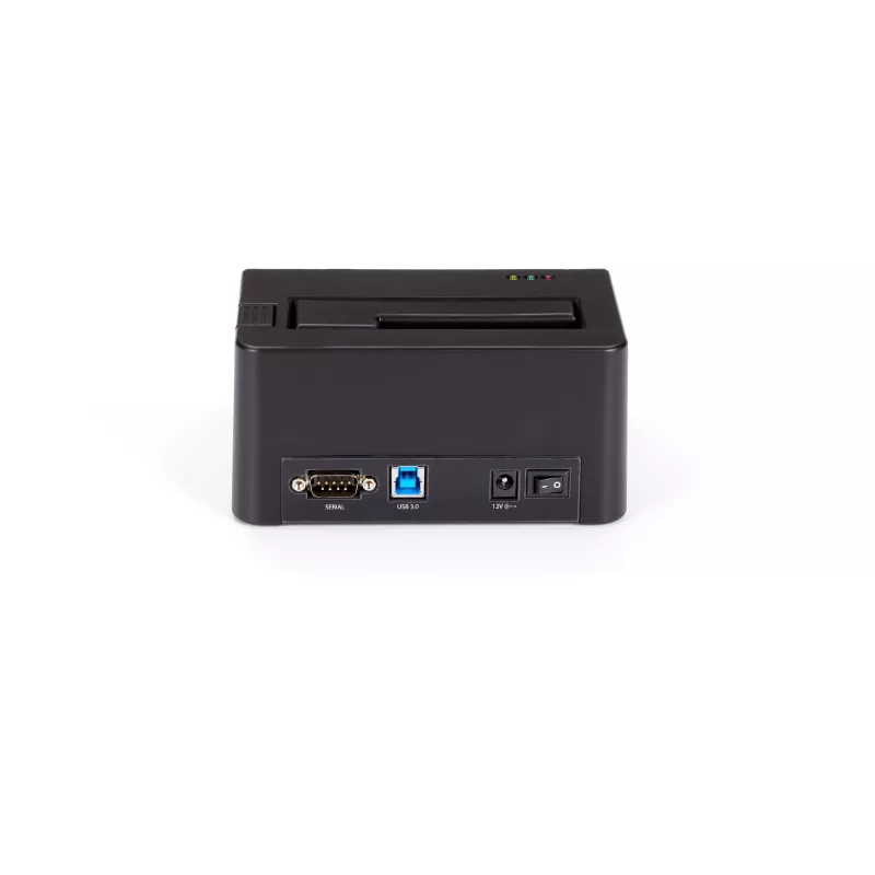 StarTech.com Single Bay Hard Drive Eraser, Standalone HDD/SSD Sanitizer, 4Kn, USB 3.0 to SATA III (6 Gbps), 9 Erase Modes, LCD Display, Secure Erase Hard Disk Sanitizer Dock, DB-9 Printer Port, TAA Compliant