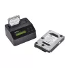 StarTech.com Single Bay Hard Drive Eraser, Standalone HDD/SSD Sanitizer, 4Kn, USB 3.0 to SATA III (6 Gbps), 9 Erase Modes, LCD Display, Secure Erase Hard Disk Sanitizer Dock, DB-9 Printer Port, TAA Compliant